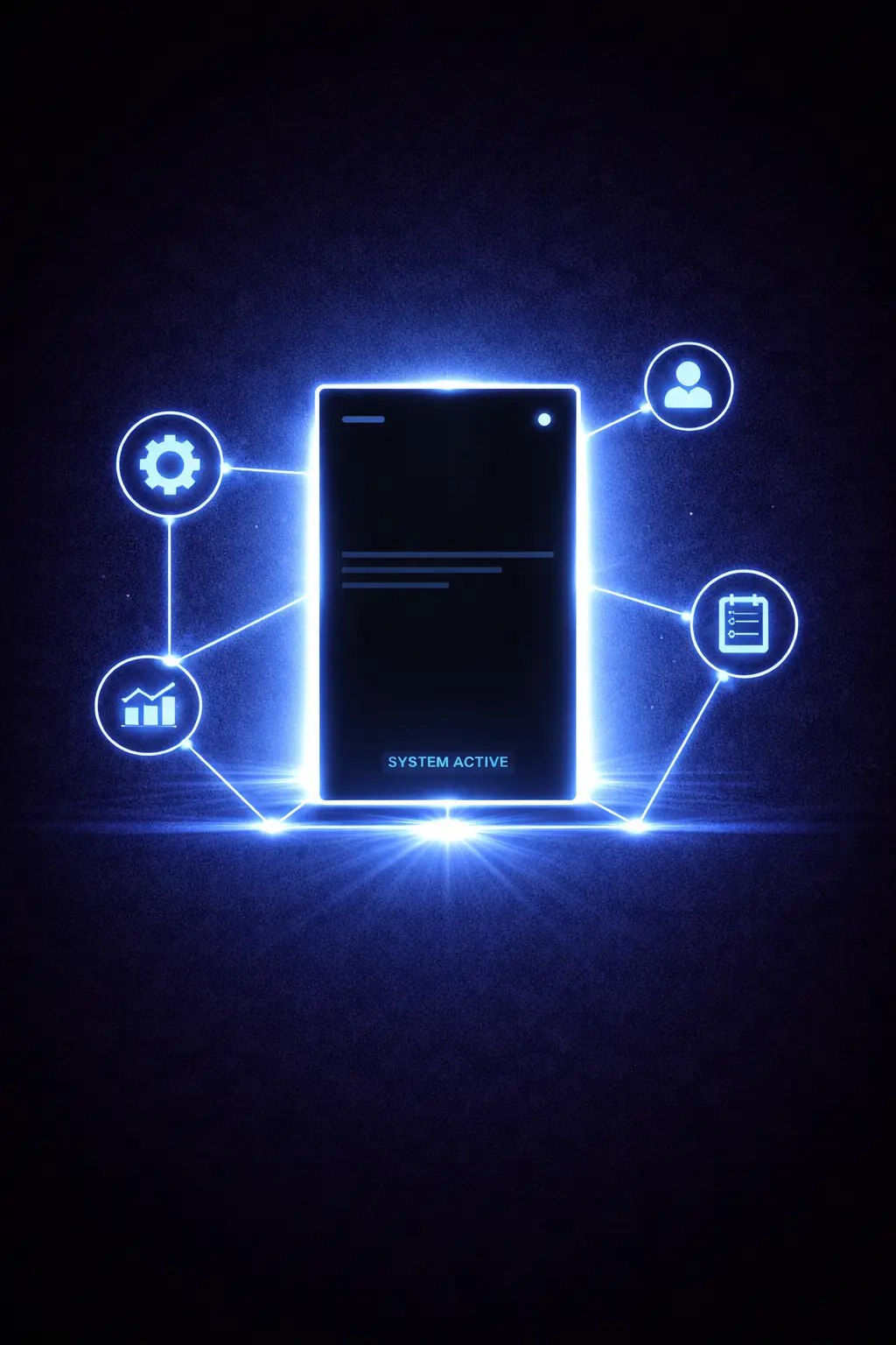 Micro Hub command center interface