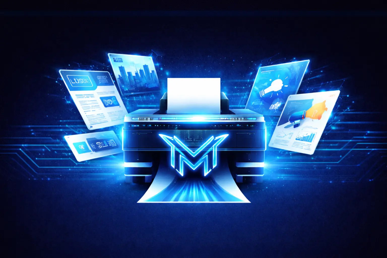 Micro Print publishing interface